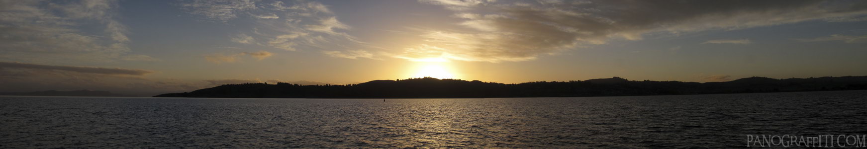 Rainbow Point Sunet - I lived in Taupo for my first three months in New Zealand and never got tired of the sunsets there