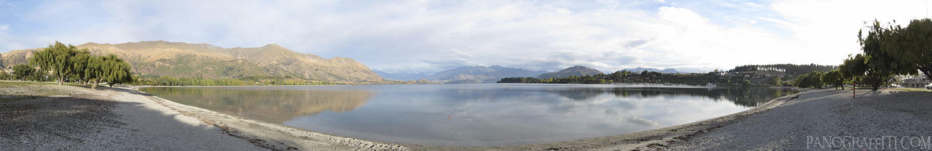 Mount Aspiring Across Lake Wanaka - Wanaka, Otago, New Zealand